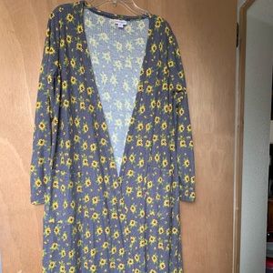 Lularoe Sunflower duster